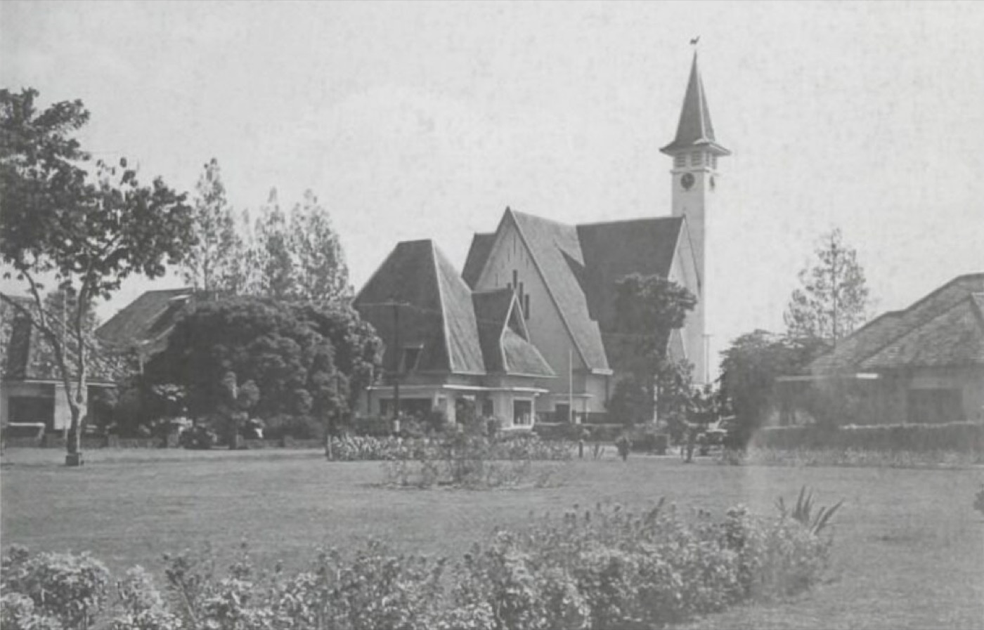 Gedung Nassau-Kerk pada masa awal berdirinya